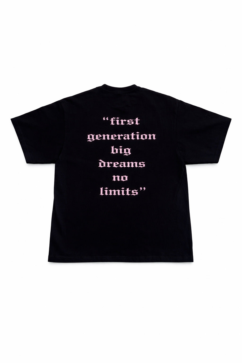 No Limits Oversized Black Tee