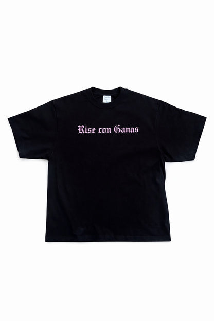No Limits Oversized Black Tee